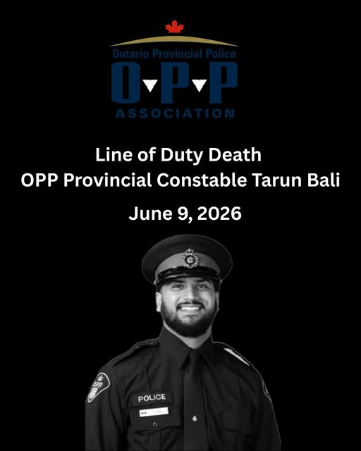 OPP Officer Tarun Bali Killed in Line of Duty: Ontario and Canada Mourn Fallen Hero